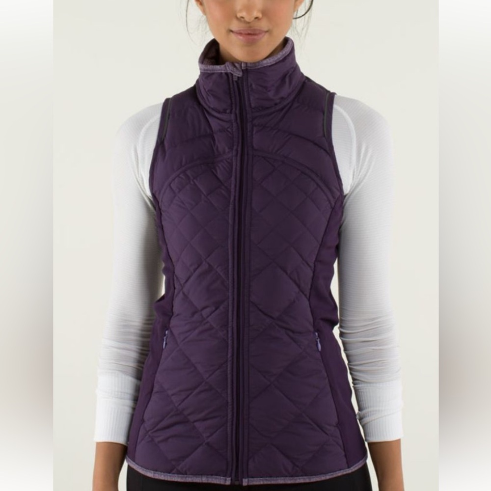 LULULEMON Fluff Off Vest Size 6
